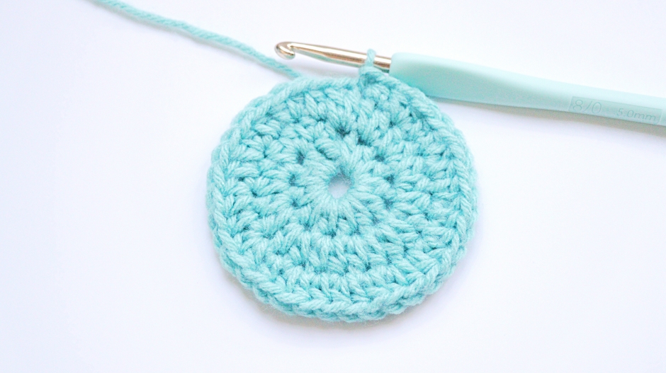 Half Double Crochet - finished hdc continuous round