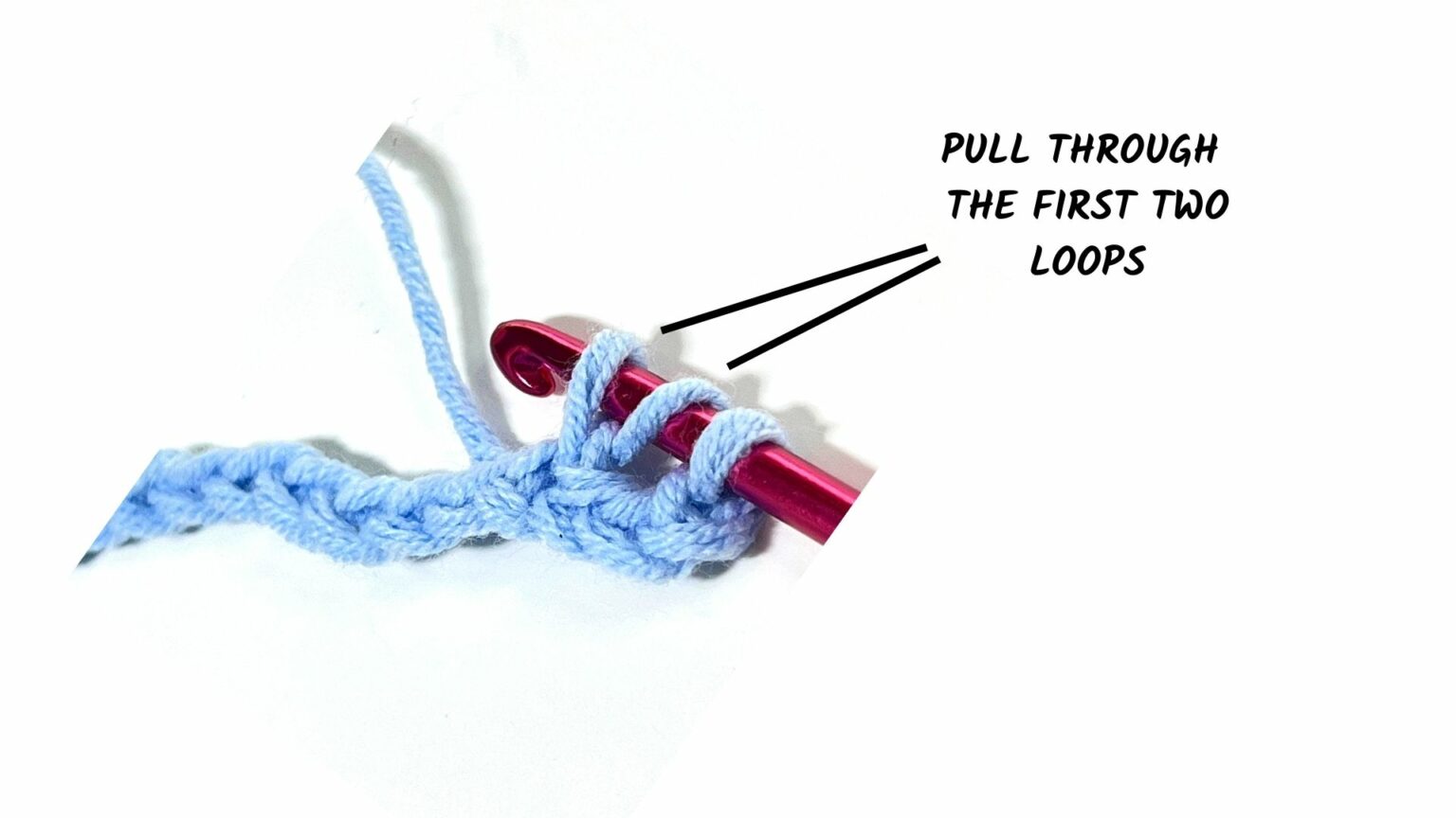 How to Double Crochet Stitch (dc) - Beginner’s Guide - Crafts on Air