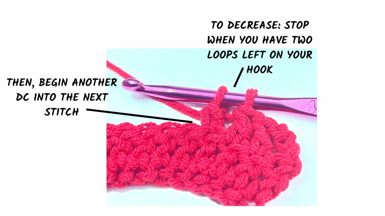 How to Double Crochet Stitch (dc) Beginner’s Guide Crafts on Air