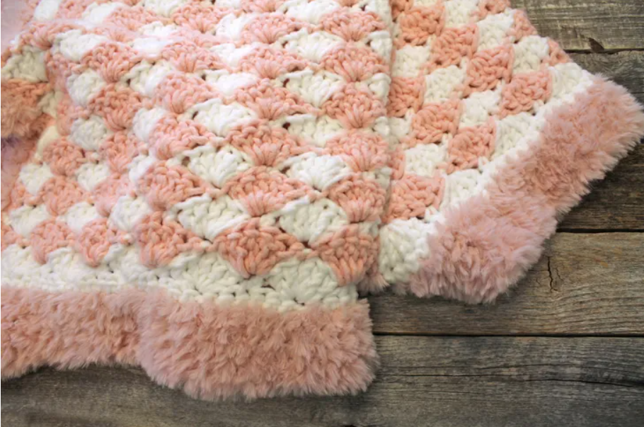 Addison Crochet Baby Blanket