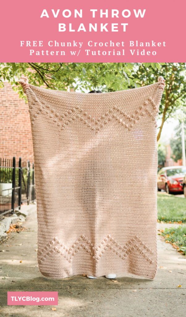 Avon Throw Blanket Crochet Pattern