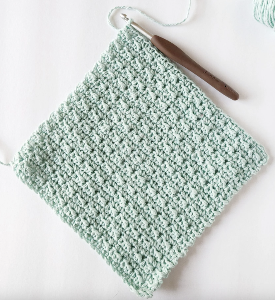 Beginner Crochet Washcloth