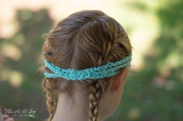 Boho Crochet Headband