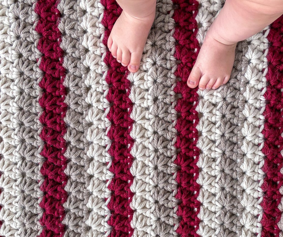 Chunky Baby Blanket Crochet Pattern