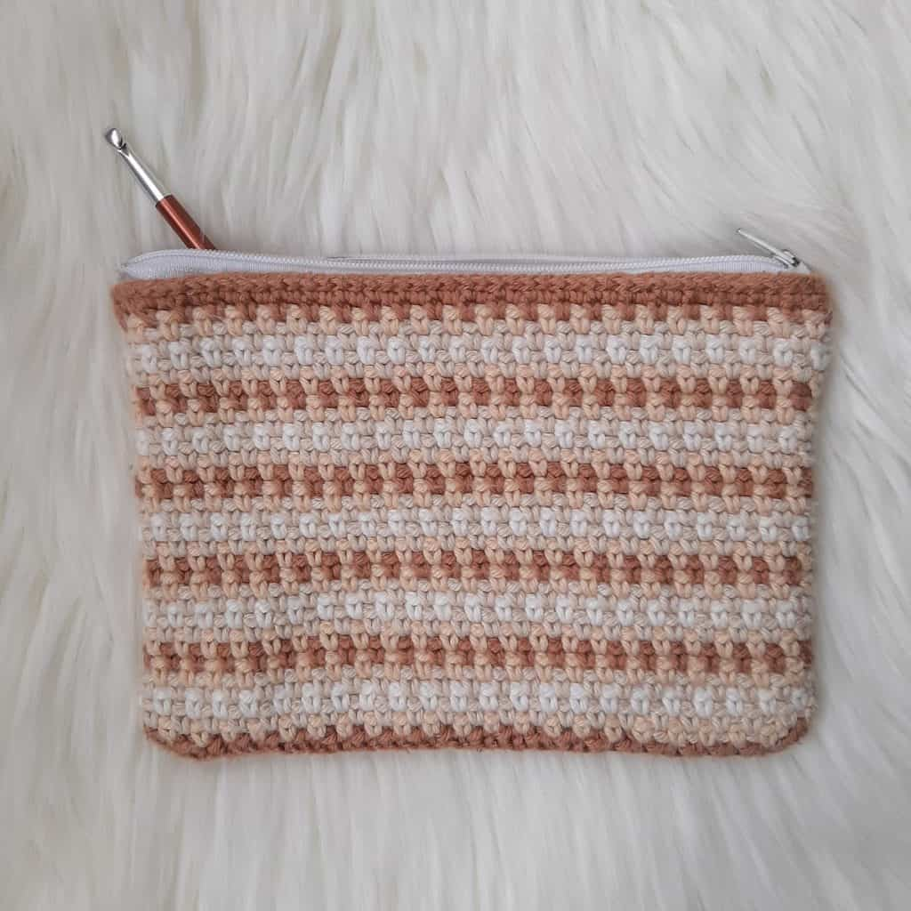 Crochet Zipper Pouch