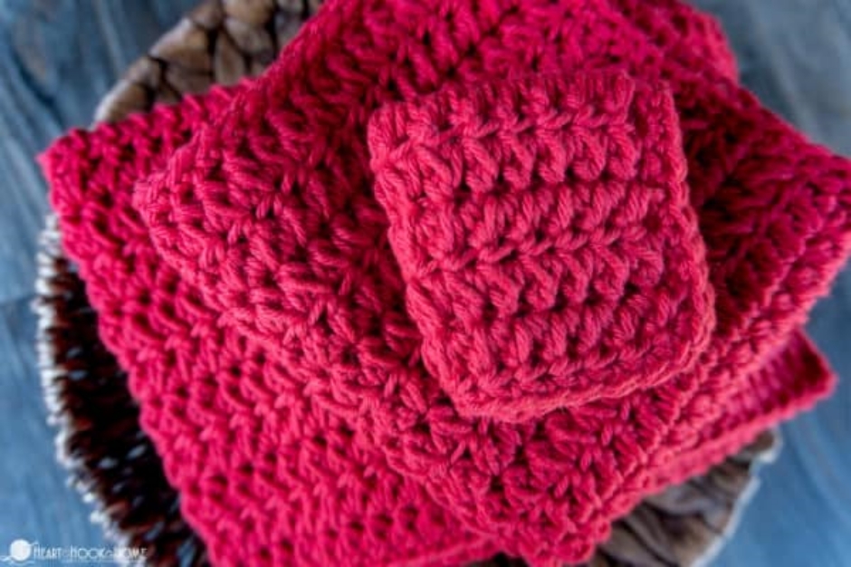 Forked Stitch Cloth Crochet Pattern