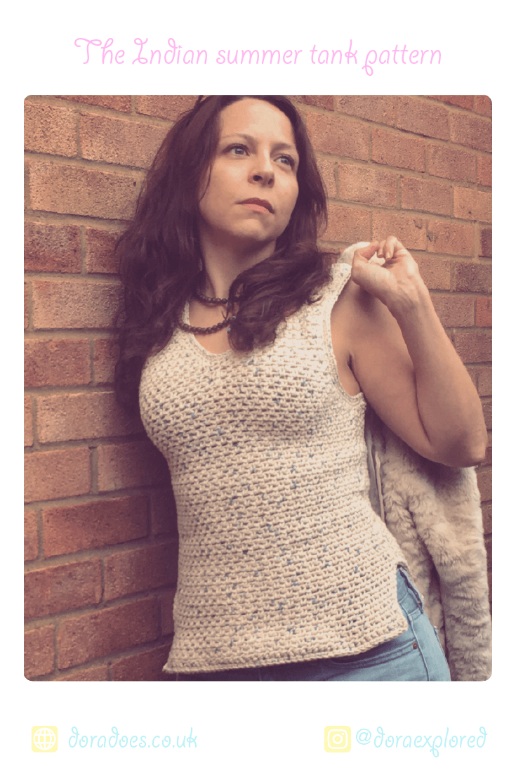 Indian Summer Tank Crochet Pattern