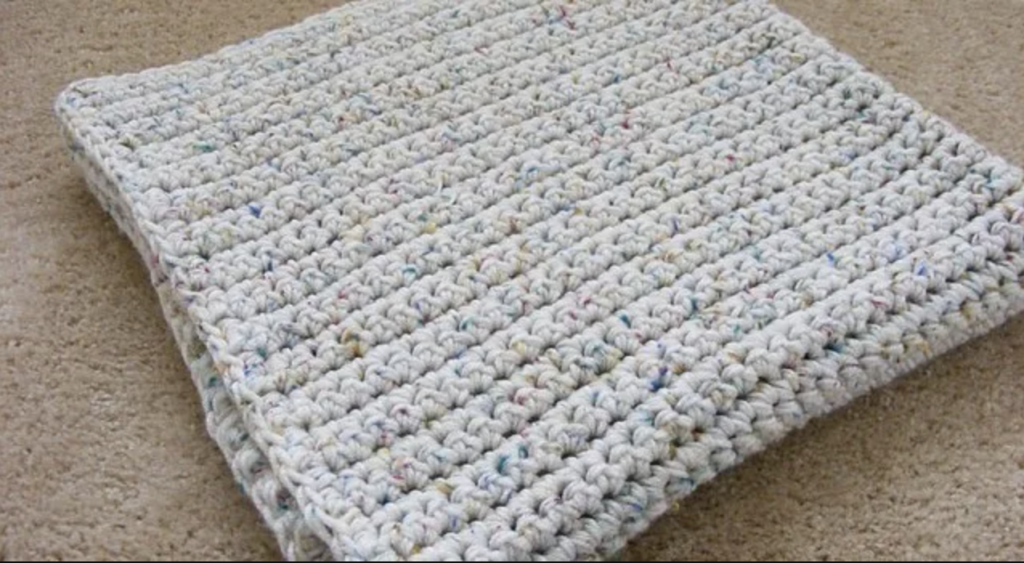 The Simplest Blanket Ever Crochet Pattern