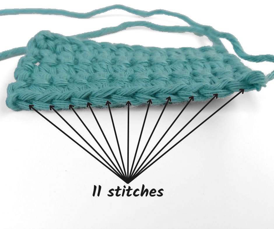 How to Count Double Crochet Rows