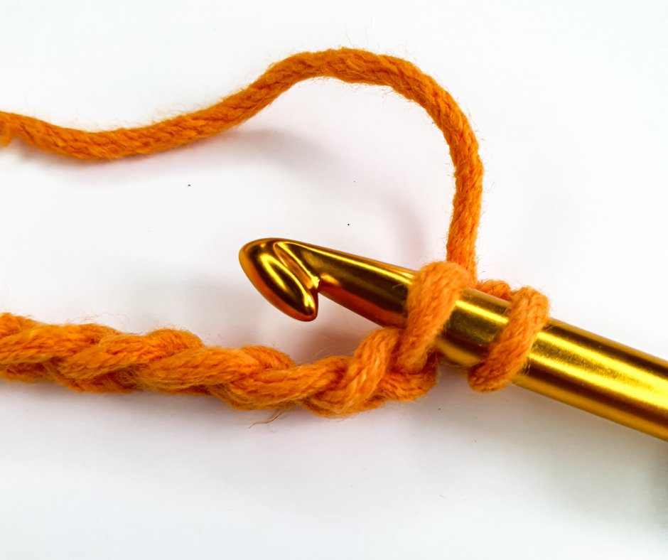 single crochet stitch - insert hook into the back loop