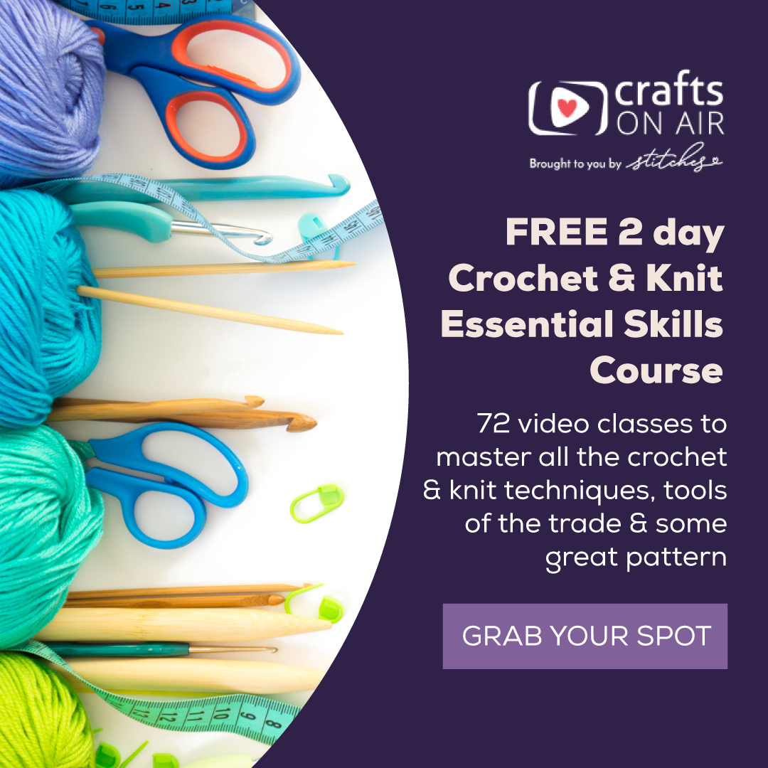 Crochet & Knit Essential Skills free class
