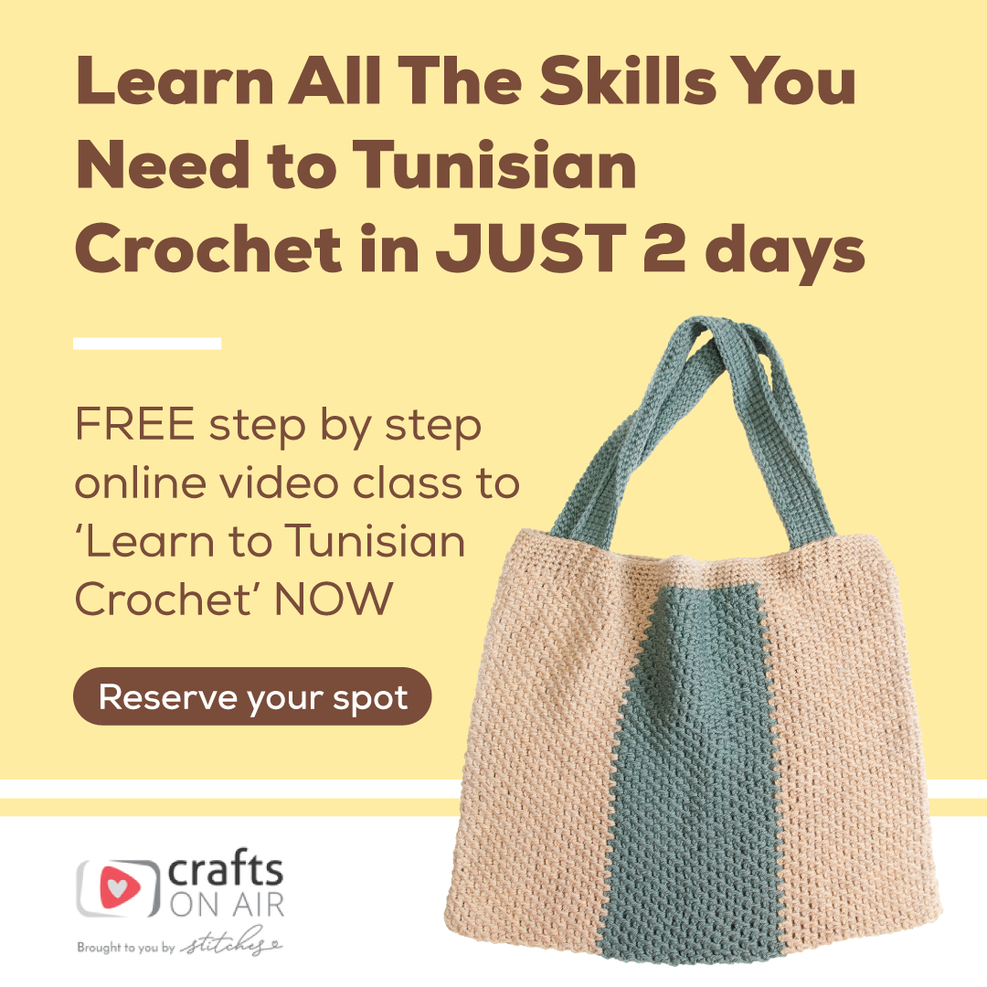 Tunisian Crochet On Demand free class