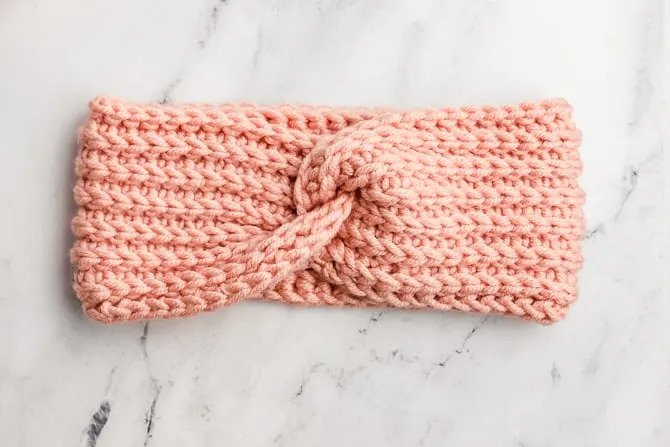 Twisted Crochet Ear Warmer Headband