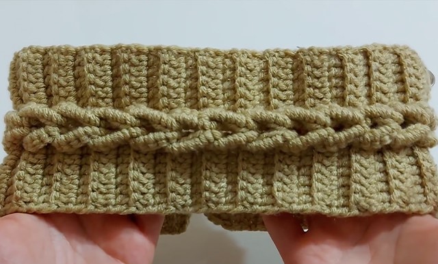 Crochet Easy Cable Headband