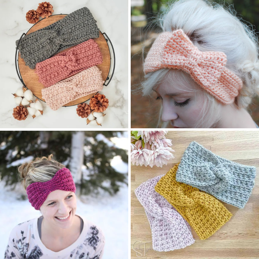 40+ Crochet Winter Headband Patterns