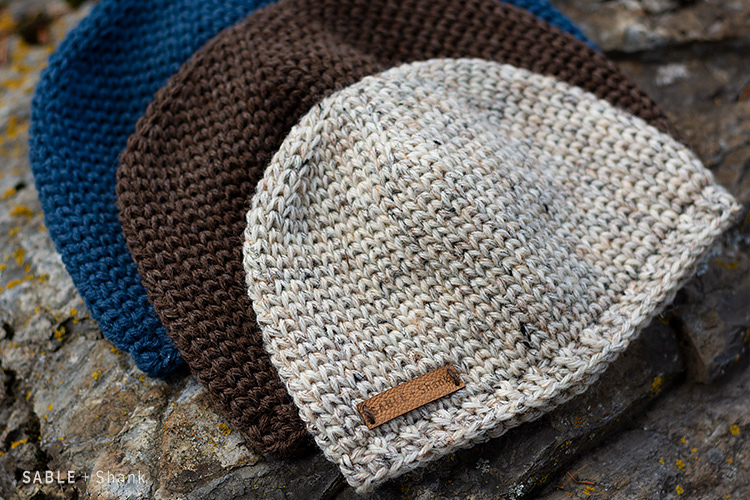 Easy Knit-Look Crochet Hat