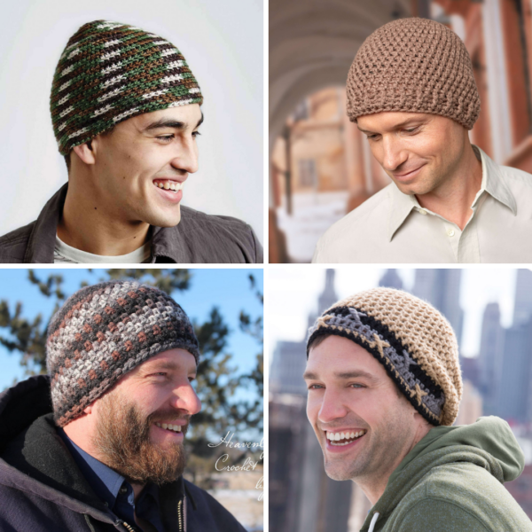 50 Free Men’s Beanie Crochet Patterns - Crafts on Air