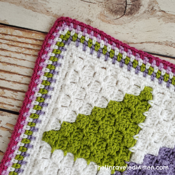Linen Stitch Crochet Border
