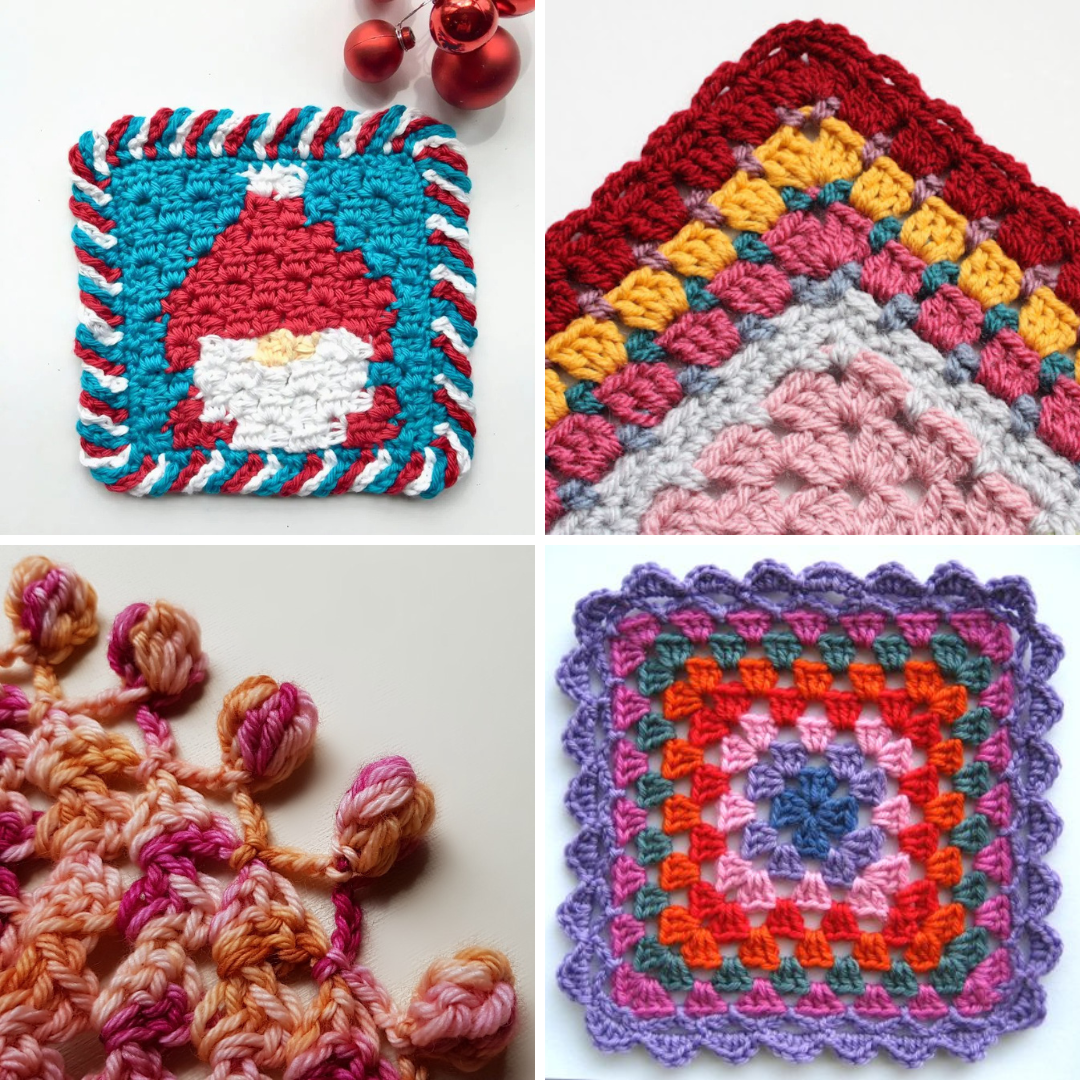 30 Beautiful Crochet Blanket Borders and Edgings