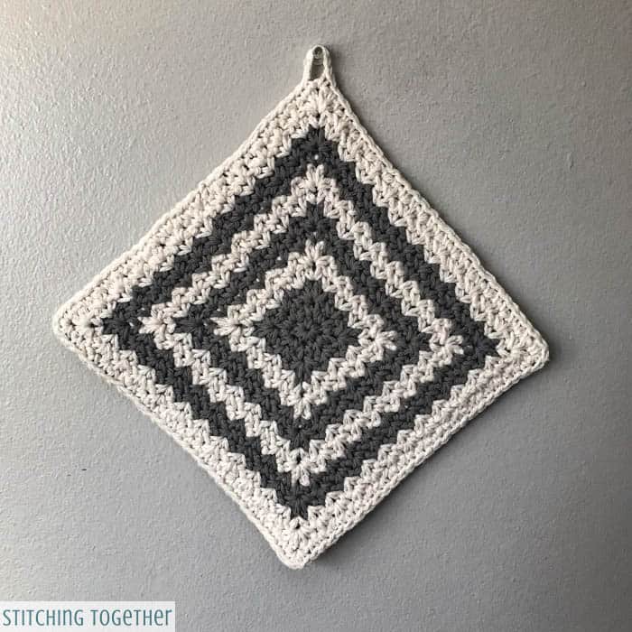 Country Crochet Hot Pad