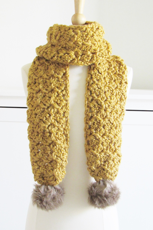 1.5 Hour Crochet Scarf